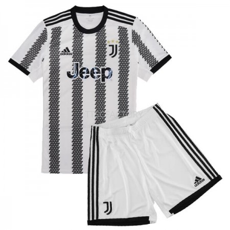 Koszulka Juventus Dziecięcy Domowe Stroje Piłkarskie 2022/23 Krótki Rękaw